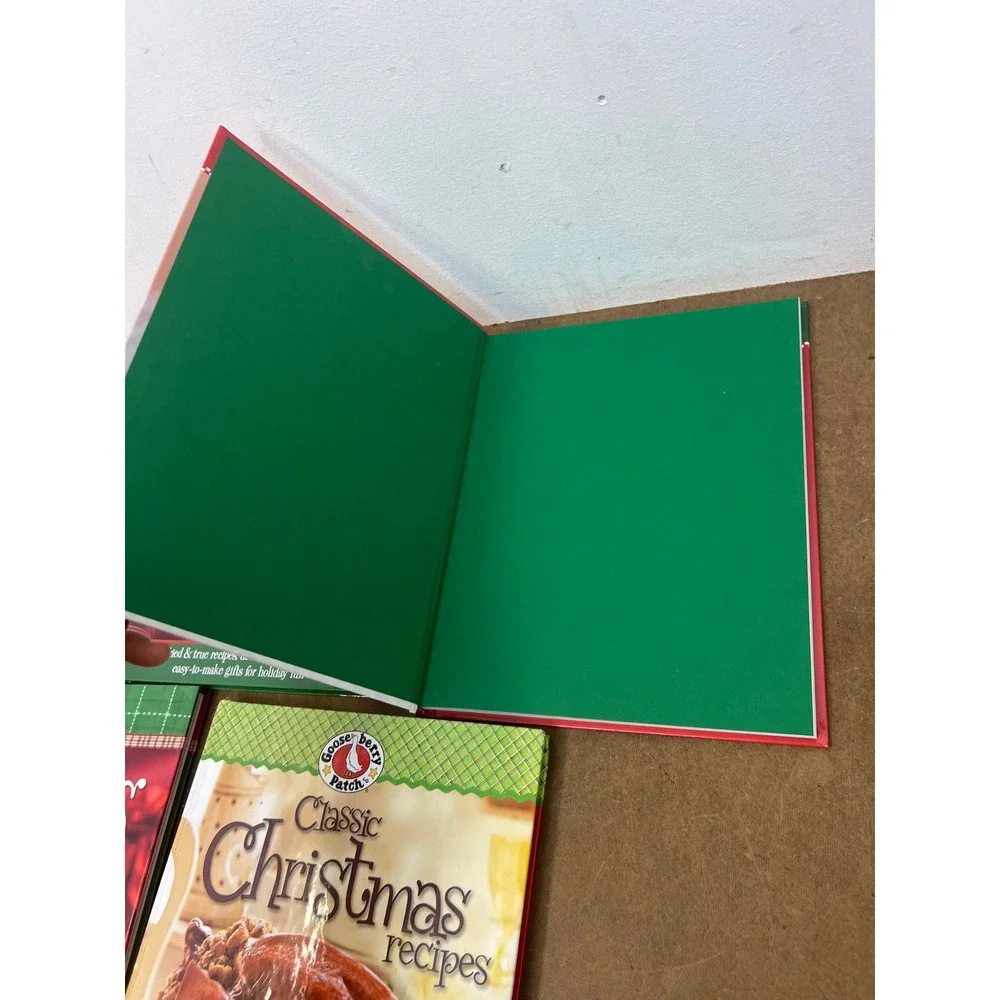 Gooseberry Patch Christmas Hardback Recipe Book Lot 11 Books 8-17 + Anniversary